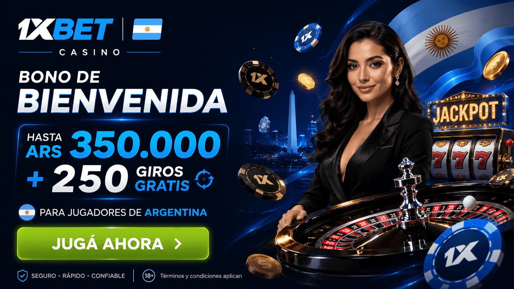 1xbet bono giros gratis