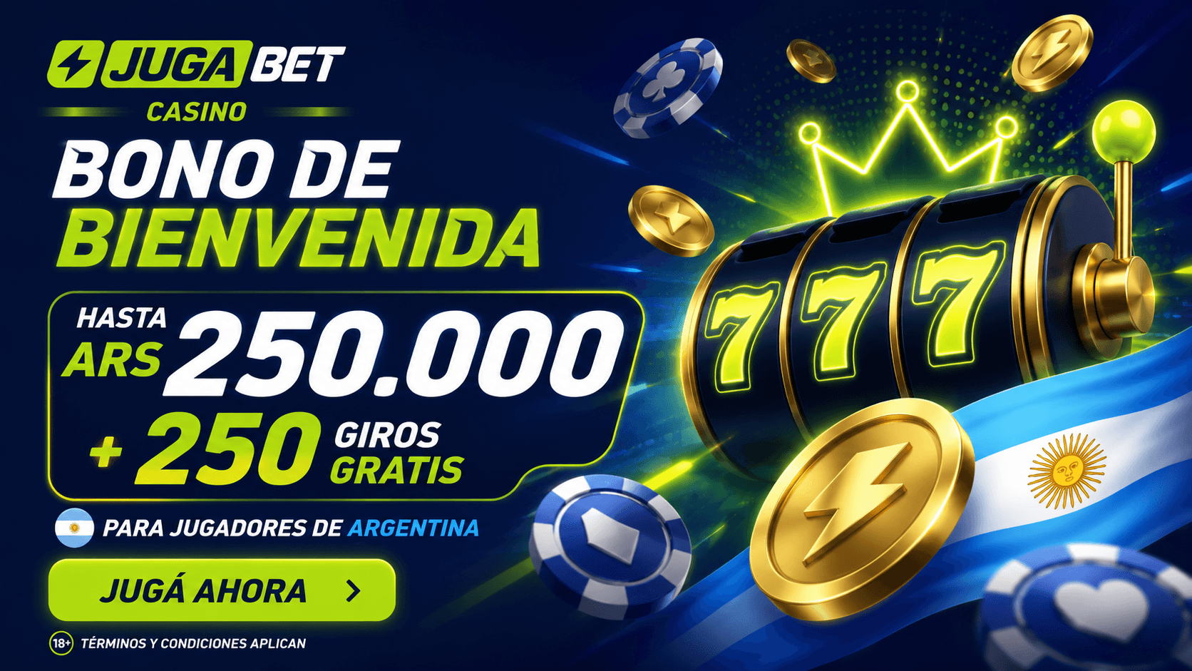 jugabet bono giros gratis